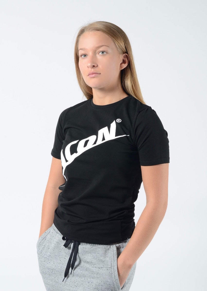 ACON T-shirt Regular, svart