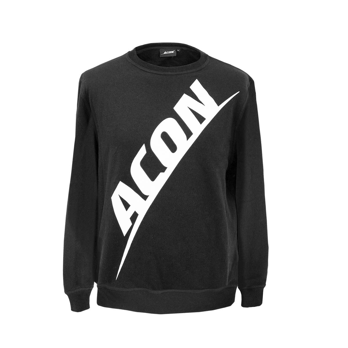ACON Sweatshirt - svart med vit logo