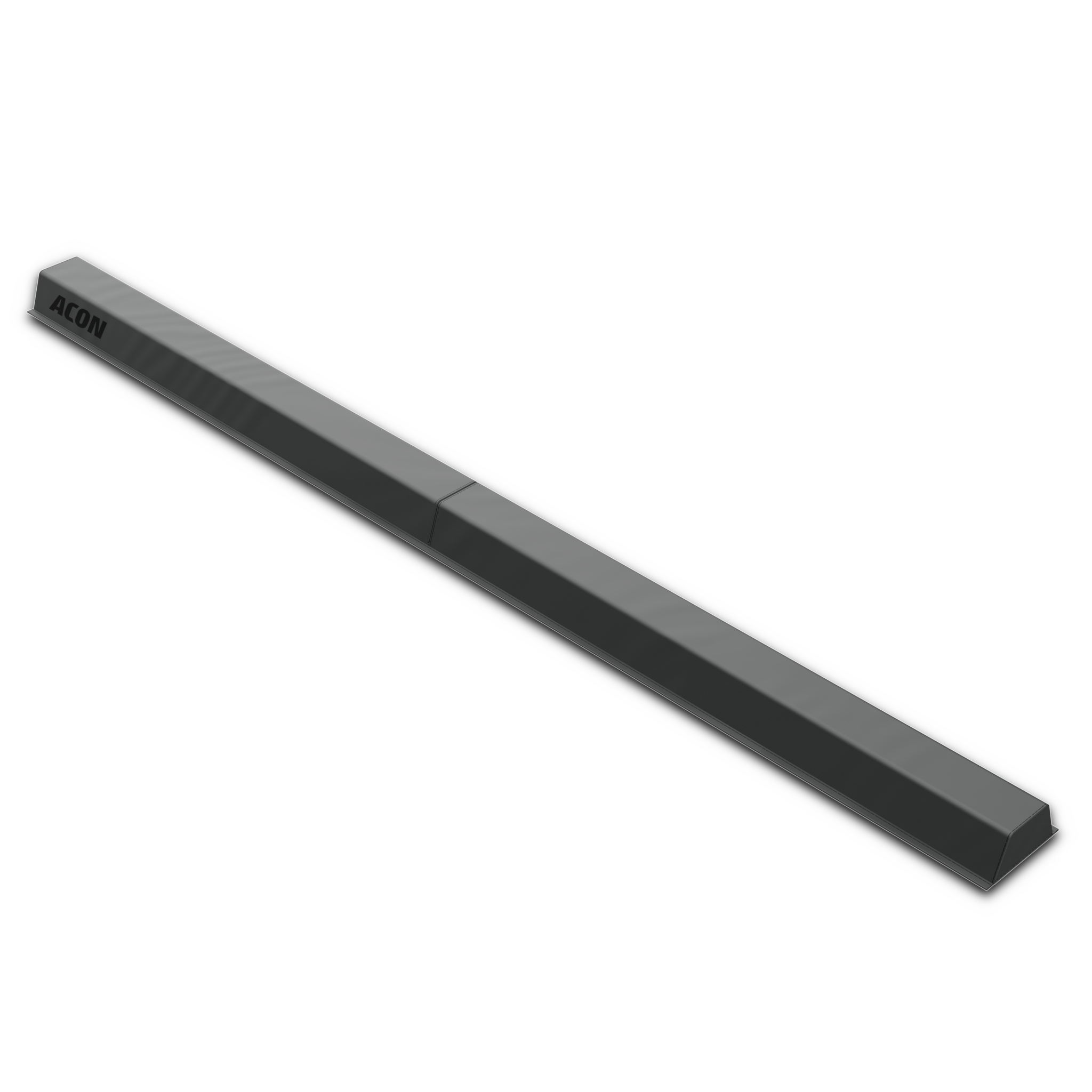 Produktbild av Acons balansbom Black Edition mot vit bakgrund.